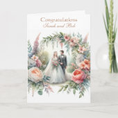 Gefeliciteerd met je Wenskaart Kaart (Voorkant)