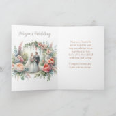 Gefeliciteerd met je Wenskaart Kaart (Binnen)