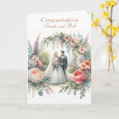 Gefeliciteerd met je Wenskaart Kaart (Gele Bloem)