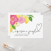 Gefeliciteerd met je zwangerschap, gefeliciteerd m kaart (Voorkant / Achterkant in situ)