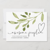 Gefeliciteerd met je zwangerschap, gefeliciteerd m kaart (Voorkant)