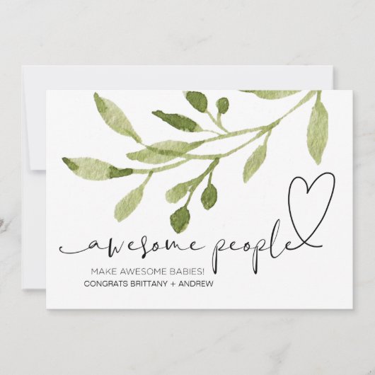 Gefeliciteerd met je zwangerschap, gefeliciteerd m kaart (Voorkant)