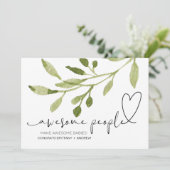 Gefeliciteerd met je zwangerschap, gefeliciteerd m kaart (Staand voorkant)