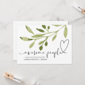 Gefeliciteerd met je zwangerschap, gefeliciteerd m kaart (Voorkant / Achterkant in situ)