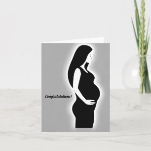 Gefeliciteerd met je zwangerschap! kaart