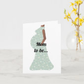 Gefeliciteerd met je zwangerschapskaart kaart (Gele Bloem)