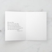 Gefeliciteerd met Jezus Floral Kaart (Binnen)