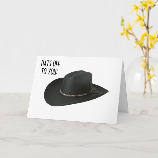 GEFELICITEERD MET JOU - HATEN AF VOOR JOU KAART (Gele Bloem)