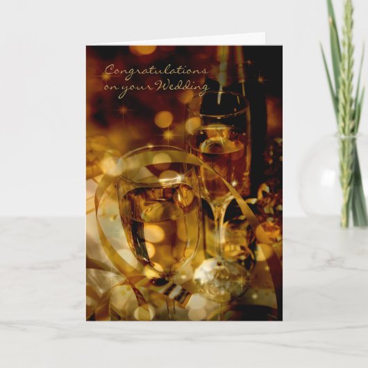 Gefeliciteerd met jullie bruiloft kaart (Voorkant)