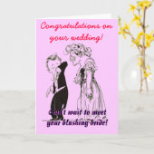 "Gefeliciteerd met jullie bruiloft!" Kaart (Gele Bloem)