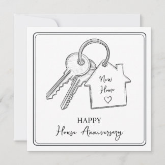 Gefeliciteerd met jullie Housiversary | Huisjubile Kaart