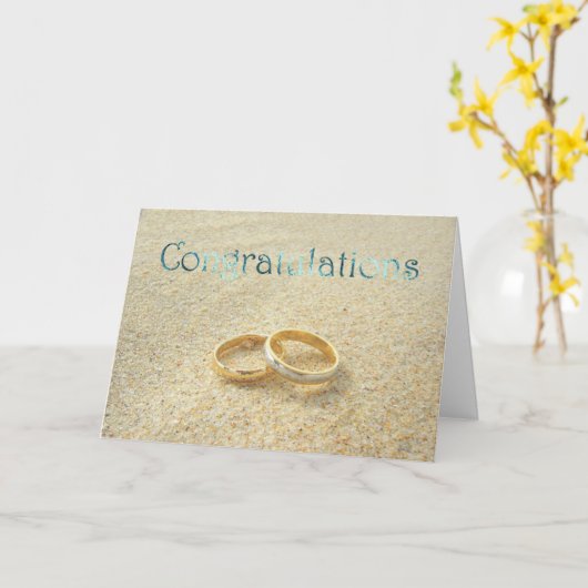 Gefeliciteerd met jullie huwelijk. Gefeliciteerd m Kaart (Gele Bloem)