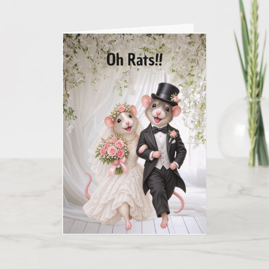 Gefeliciteerd met jullie huwelijk kaart (Voorkant)