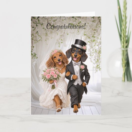 Gefeliciteerd met jullie huwelijk kaart (Voorkant)