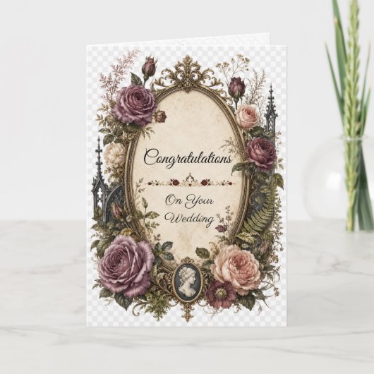 Gefeliciteerd met jullie huwelijk kaart (Voorkant)