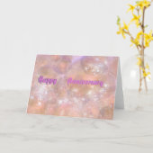 Gefeliciteerd met jullie jubileum kaart (Gele Bloem)