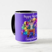 Gefeliciteerd met jullie trouwdag Beker Mok (Voorkant links)