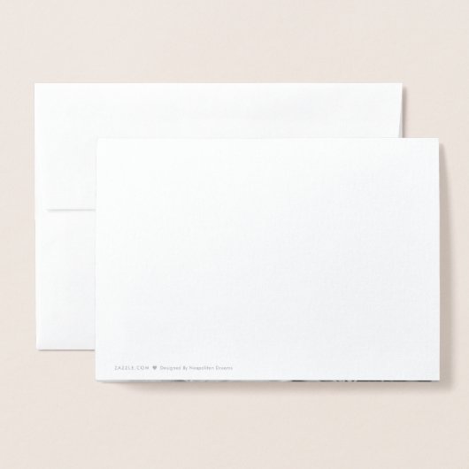 Gefeliciteerd met jullie trouwdag folie kaarten (Met envelop)