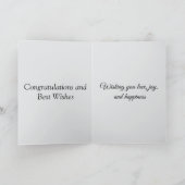 Gefeliciteerd met jullie trouwdag kaart (Binnen)