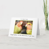 Gefeliciteerd met jullie trouwdag kaart (Voorkant)