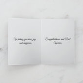 Gefeliciteerd met jullie trouwdag kaart (Binnen)