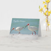 Gefeliciteerd met jullie trouwdag Pretty Bird Kaar Kaart (Gele Bloem)