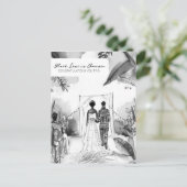 Gefeliciteerd met jullie trouwen briefkaart (Staand voorkant)