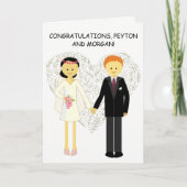 Gefeliciteerd met jullie trouwen Charming Kaart (Voorkant)