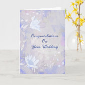 Gefeliciteerd met jullie trouwen kaart (Gele Bloem)