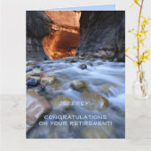 Gefeliciteerd met JUMBO-pensionering van ons allem Kaart (Gele Bloem)