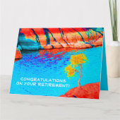 Gefeliciteerd met JUMBO-pensionering van ons allem Kaart (Voorkant)