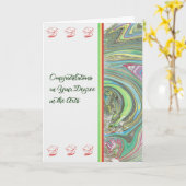 Gefeliciteerd met Kaart Grain in de Kunst (Gele Bloem)