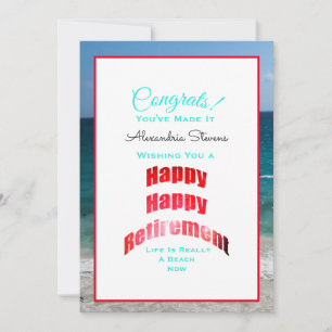 Gefeliciteerd met Kantoor met Happy Retirement Kaart