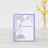 Gefeliciteerd met kerstmis kaart (Gele Bloem)