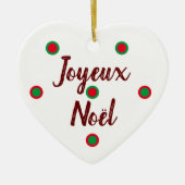 Gefeliciteerd met Kerstmis Keramisch Ornament (Voorkant)