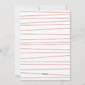 Gefeliciteerd met kerstmis met bruin Faux Gold Foi Feestdagenkaart (Achterkant)