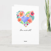 Gefeliciteerd met mijn allerbeste vriend kaart (Achterkant)