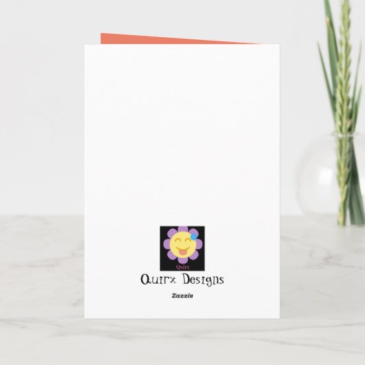 Gefeliciteerd met mijn favoriete sneaker kaart (Achterkant)