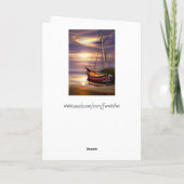 Gefeliciteerd met mijn favoriete zeeman kaart (Achterkant)