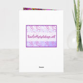 Gefeliciteerd met mijn Geweldige zus Kaart (Achterkant)