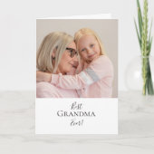 Gefeliciteerd met Moederdag aan de allerbeste oma  Kaart (Voorkant)