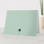 GEFELICITEERD MET MOEDERDAG (JADE) KAART (Achterkant)