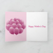 Gefeliciteerd met Moederdag Kaart (Binnen)