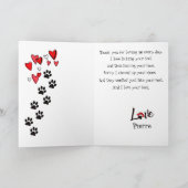 Gefeliciteerd met Moederdag kaart van je Franse Bu (Binnen)