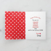 Gefeliciteerd met Moederdag Stoere vrouw, jouw Box Kaart (Binnen)