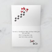 Gefeliciteerd met Moederdag van je Pug Hond Kaart (Binnen)