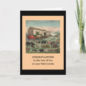 Gefeliciteerd met New Condo - Fun Kaart (Voorkant)