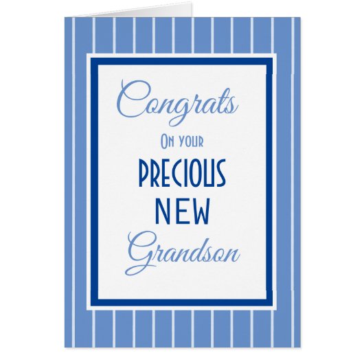 Gefeliciteerd met New kleinson (Voorkant)