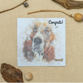 Gefeliciteerd met Nieuw Huisdier Hond Kaart