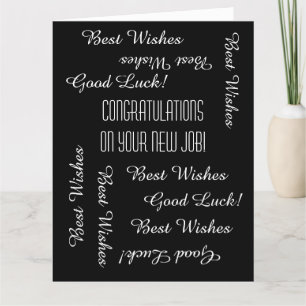 Gefeliciteerd met nieuwe baan van ons allemaal, JU Kaart